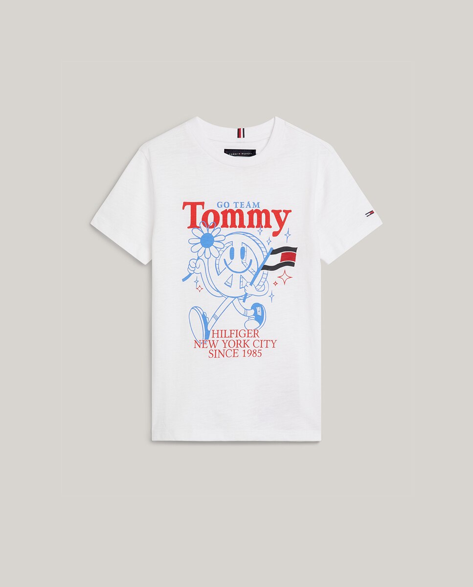 Imagen 0 de Camiseta de bebé niño manga corta y cuello redondo