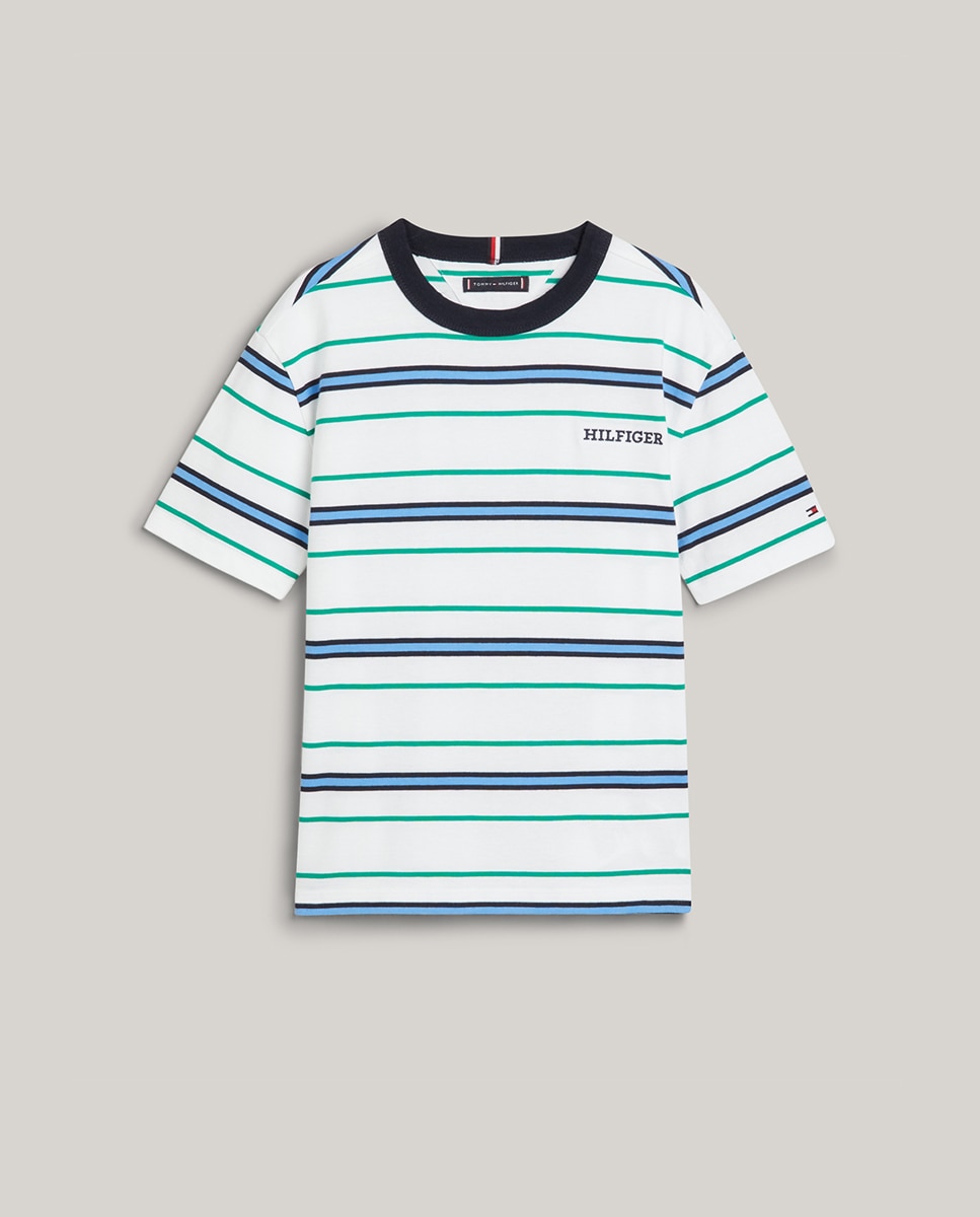Imagen 0 de Camiseta de bebé niño manga corta y cuello redondo