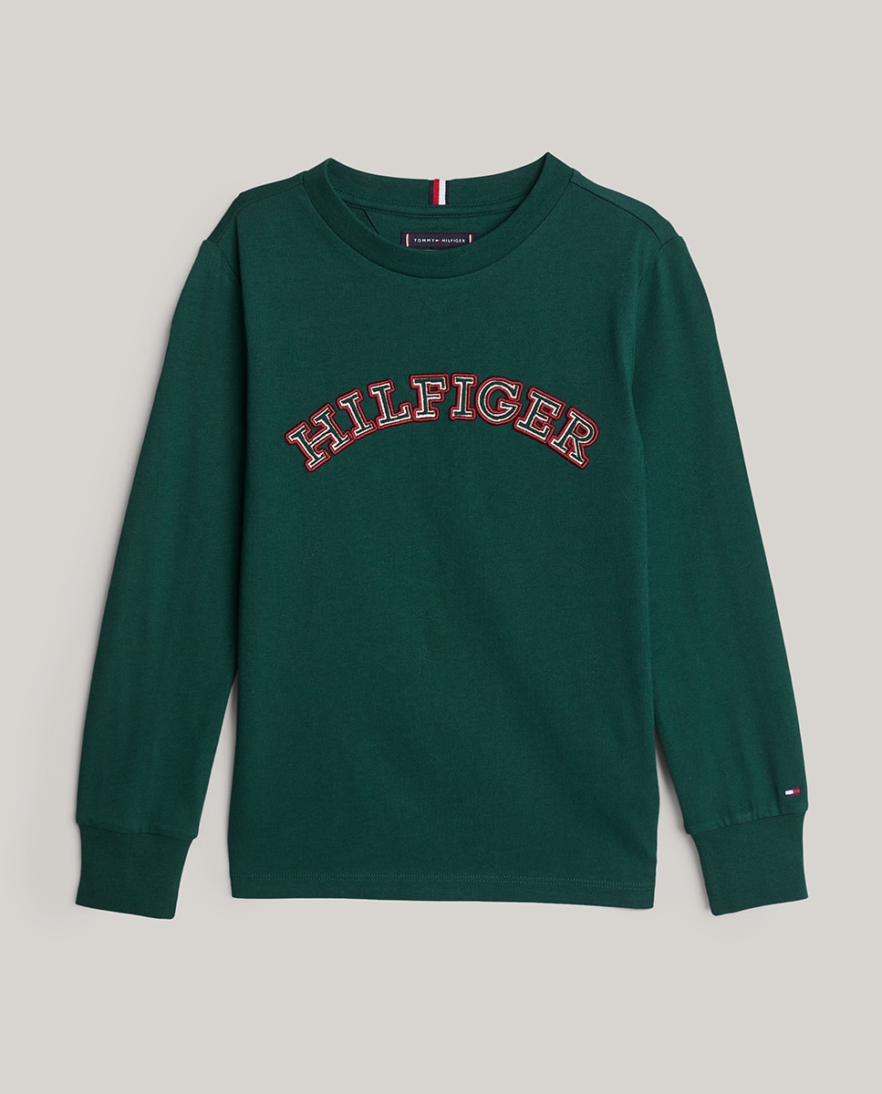 Imagen 0 de Camiseta de bebé niño de manga larga y cuello redondo