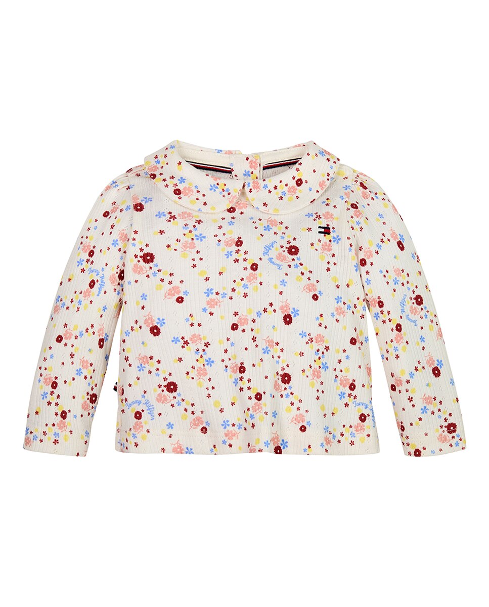 Imagen 0 de Camiseta de bebé niña de manga larga estampada