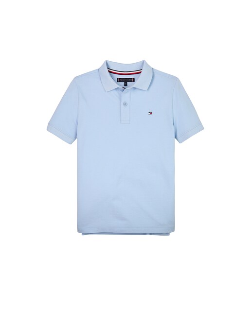 Imagen 0 de Polo de bebé niño de manga corta liso con logo en el pecho