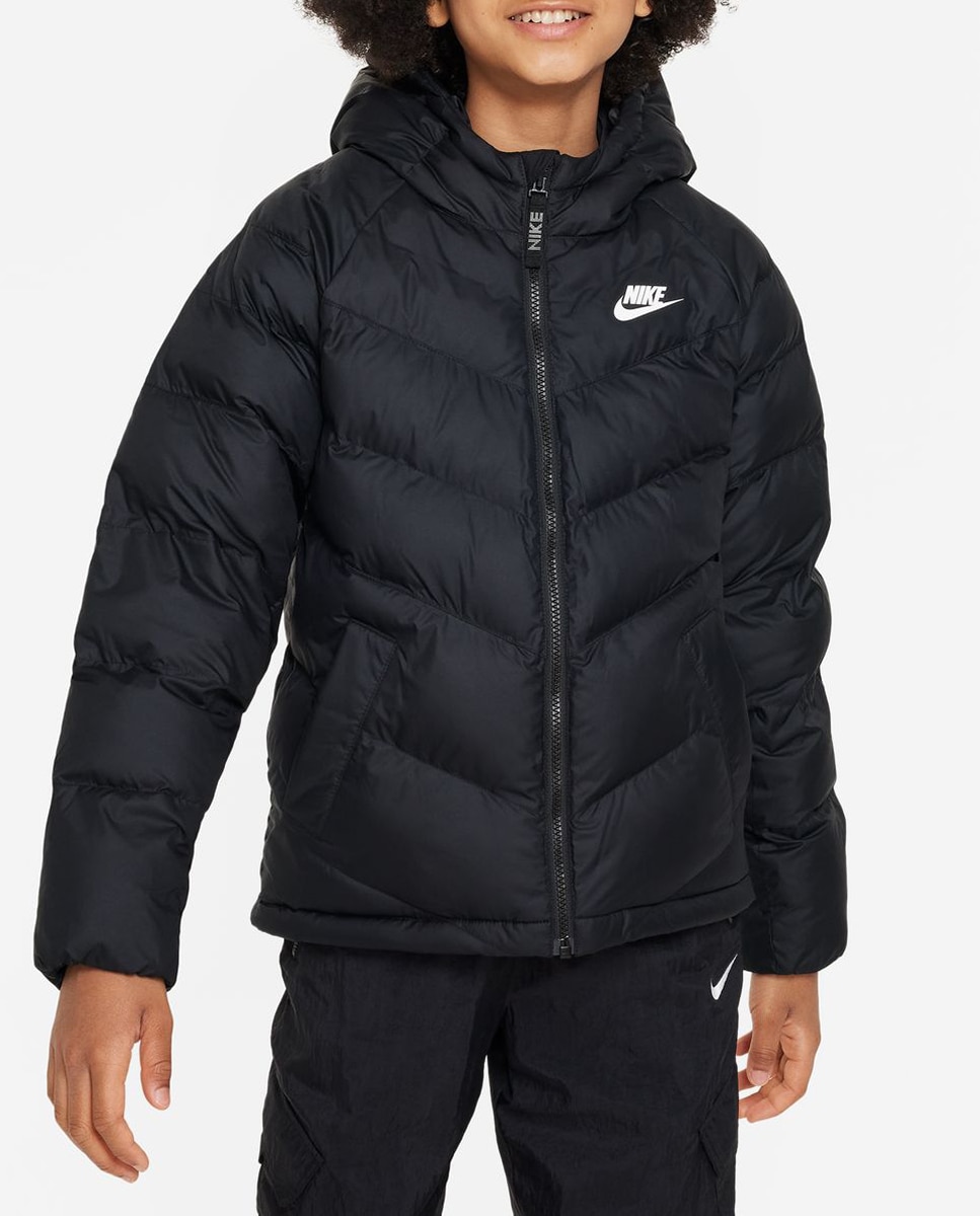 Imagen 0 de Chaqueta con capucha y relleno sintético infantil