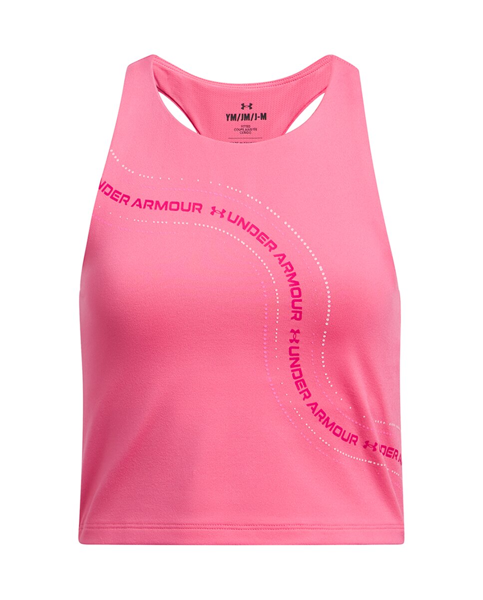 Imagen 0 de Camiseta de niña G Motion Branded Crop Tank Under Armour