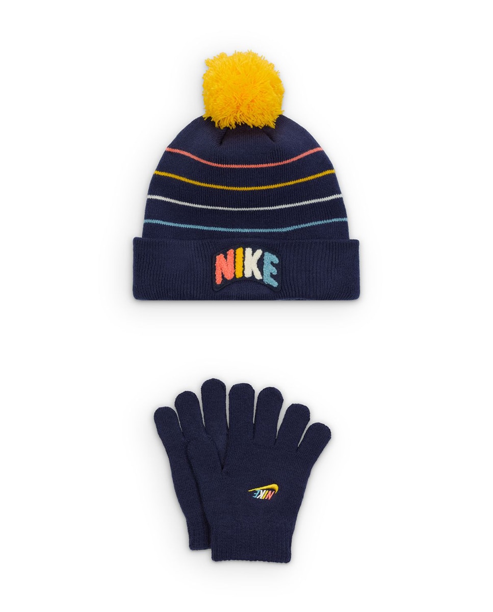 Imagen 0 de Conjunto de gorro de dos piezas infantil pequeño/a