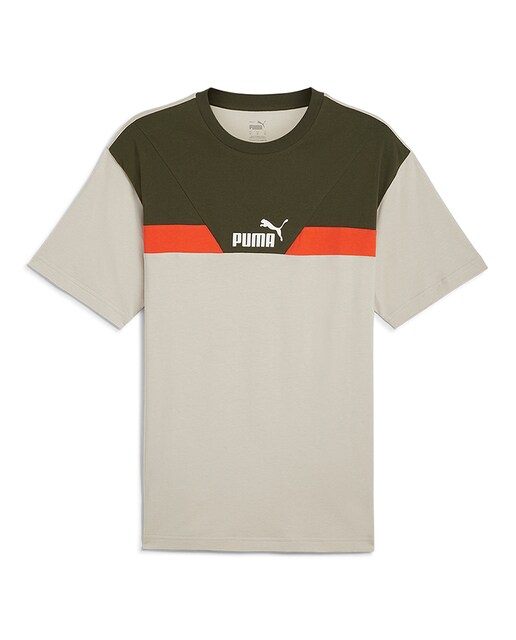 Imagen 0 de Camiseta de hombre Puma Power Colorblock Tee Puma
