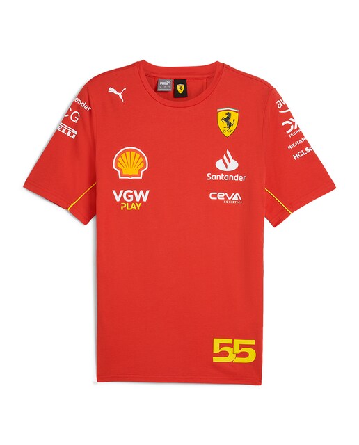 Imagen 0 de Camiseta de hombre Scuderia Ferrari Sainz Tee Puma