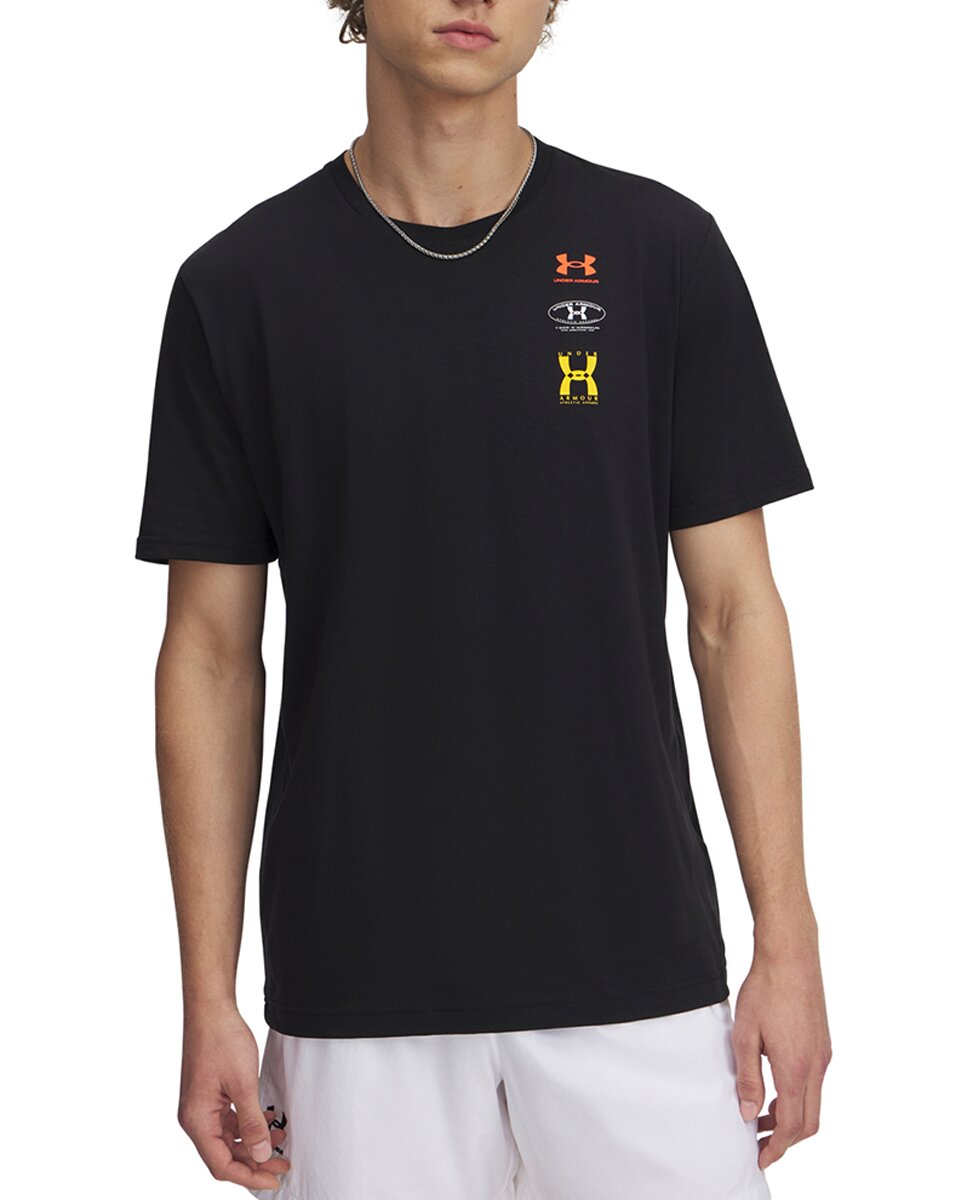 Imagen 0 de Camiseta de hombre UA M 60/40S Evol Logo SS Under Armour
