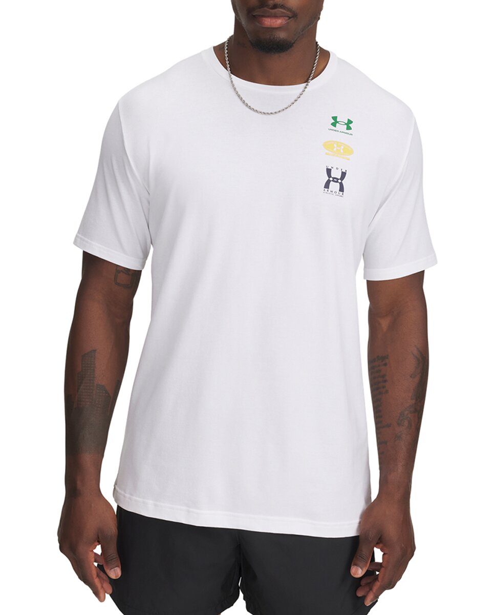 Imagen 0 de Camiseta de hombre UA M 60/40S Evol Logo SS Under Armour