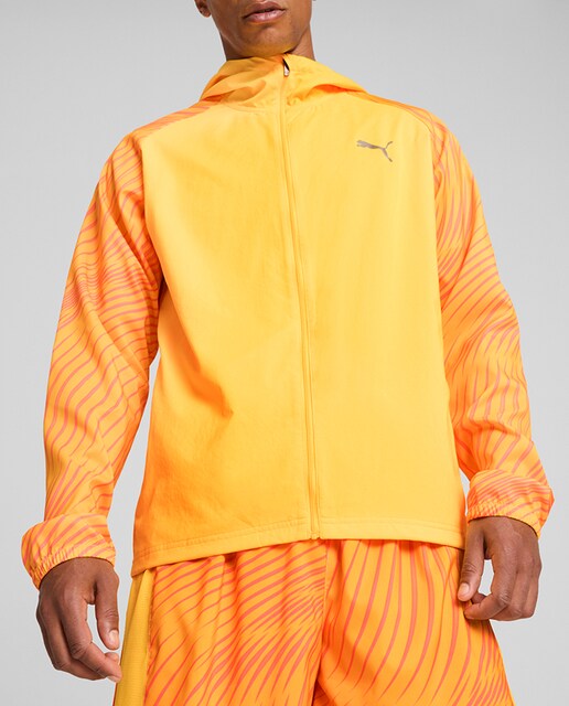 Imagen 0 de Chaqueta cortavientos de hombre Run Favorite Aop Woven Jacket M Puma