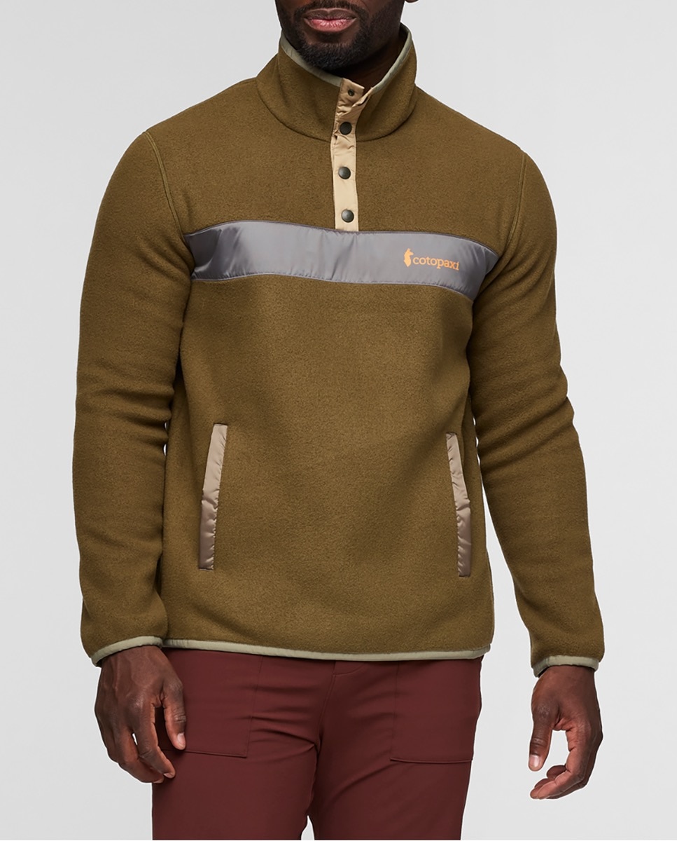 Imagen 0 de Sudadera de hombre teca fleece pullover