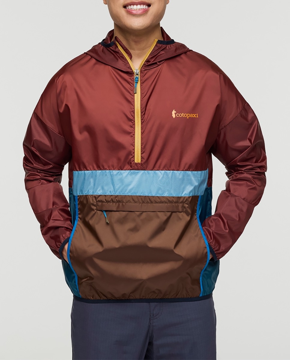 Imagen 0 de Cortavientos de hombre teca half zip