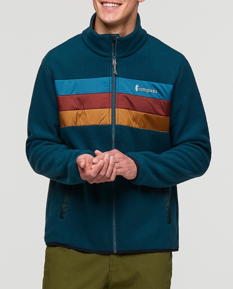Imagen 0 de Chaqueta de hombre teca fleece full zip