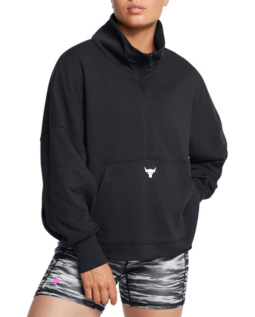 Imagen 0 de Chaqueta casual de mujer Pjt Rck Half Zip Pullover-Blk Under Armour
