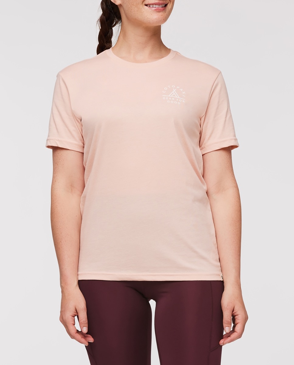 Imagen 0 de Camiseta de mujer llama map organic