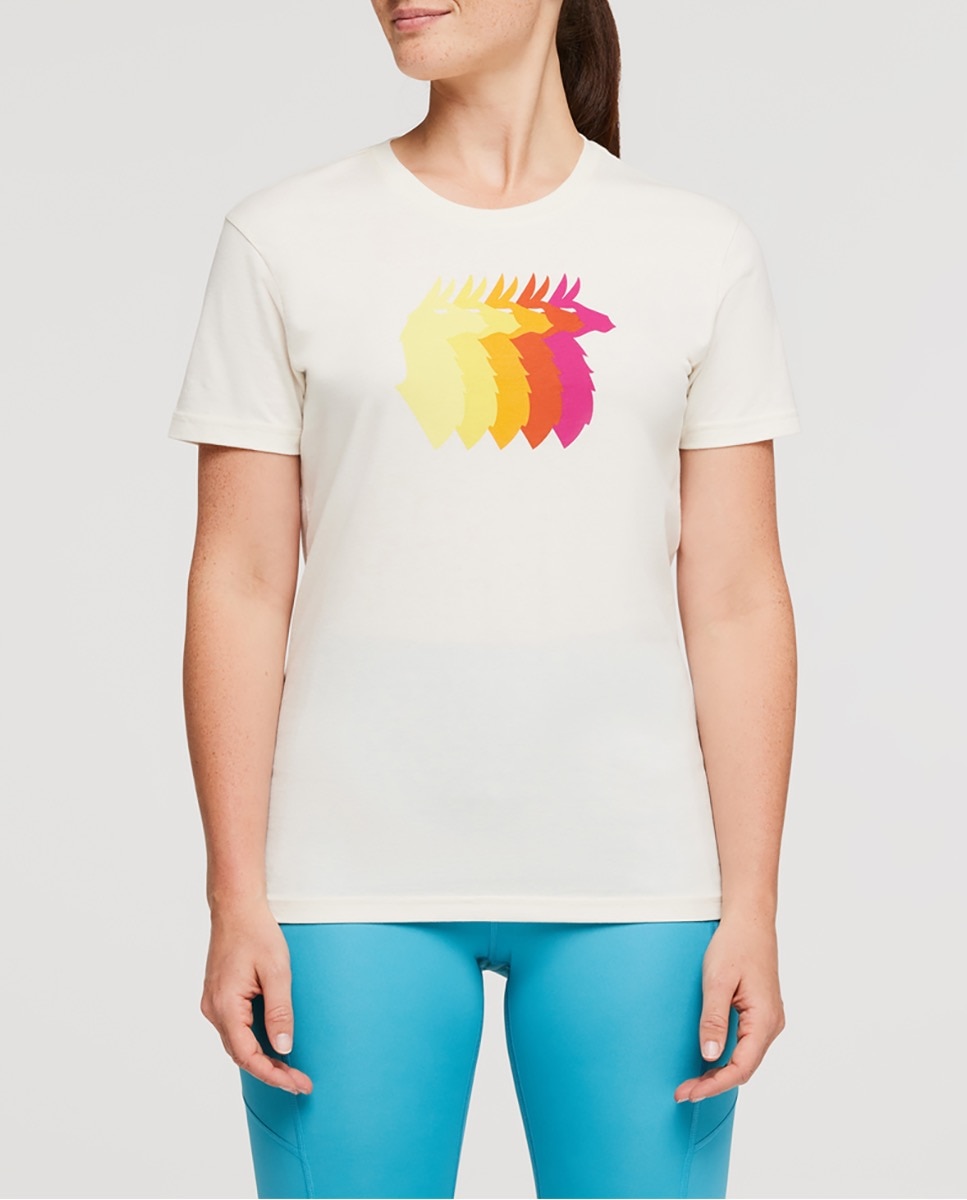 Imagen 0 de Camiseta de mujer llama sequence organic