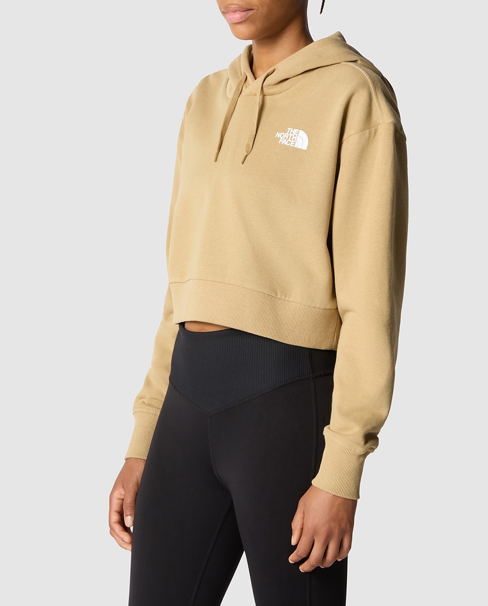 Imagen 0 de Sudadera corta con capucha Trend para mujer