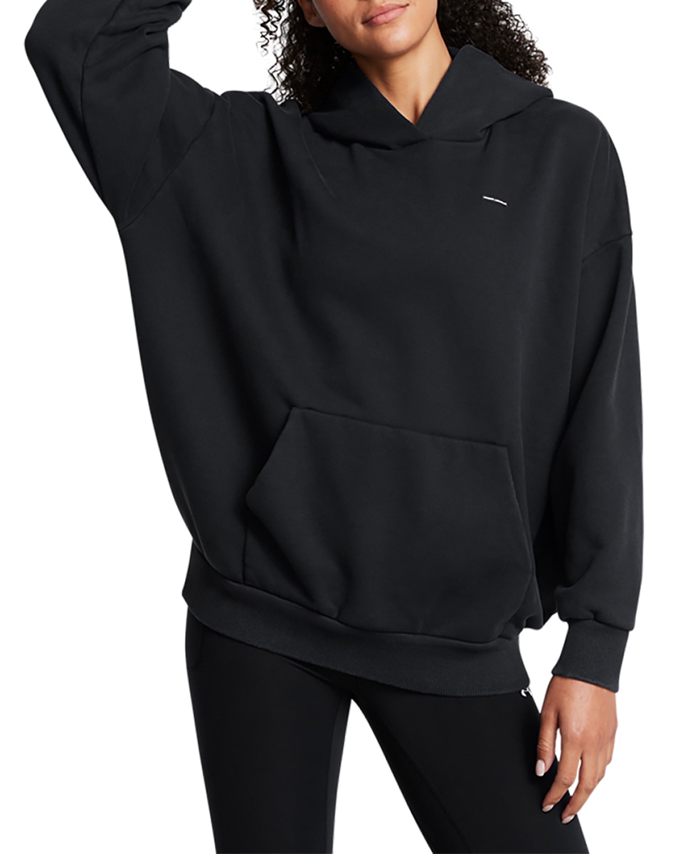 Imagen 0 de Sudadera casual de mujer Ua Icon Hwt Flc Os Hdy-Blk Under Armour