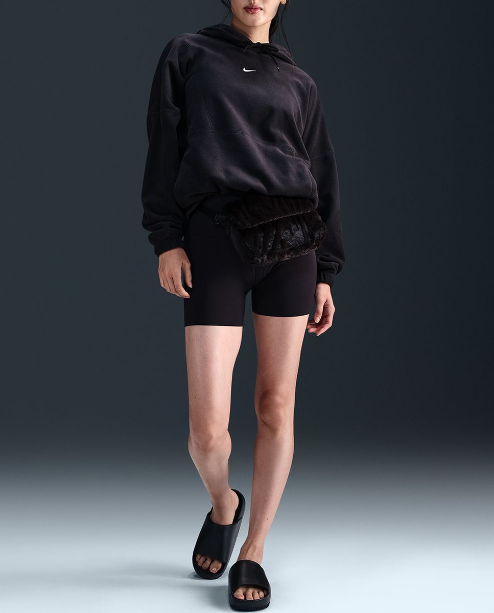 Imagen 0 de Sudadera con capucha de tejido Fleece oversize ThermadeFIT de Mujer