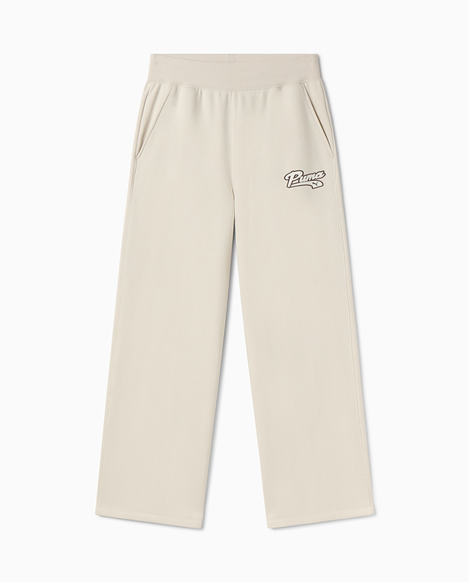 Imagen 0 de Pantalones de mujer Script HW Straight Pants FL Puma