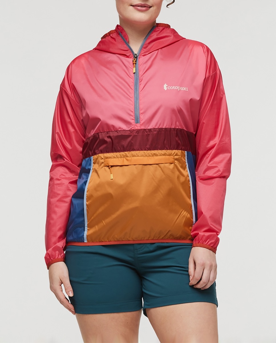 Imagen 0 de Cortavientos de mujer teca half zip