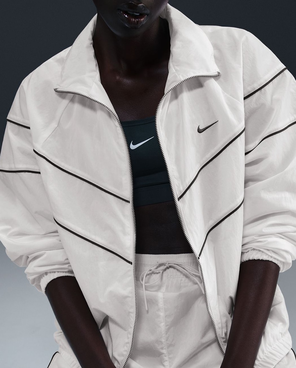 Imagen 0 de Chaqueta de tejido Woven con cremallera completa y protección frente a UV de Mujer