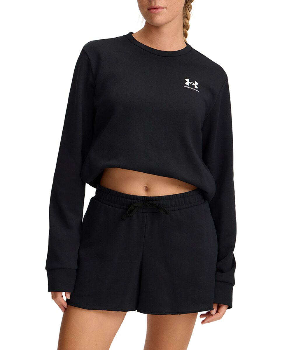 Imagen 0 de Sudadera de mujer Rival Terry Crew Under Armour