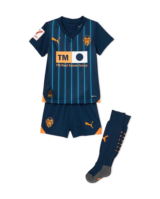 Imagen 0 de Mini conjunto de niños 2ª Equipacion Valencia CF 2023-2024 adidas