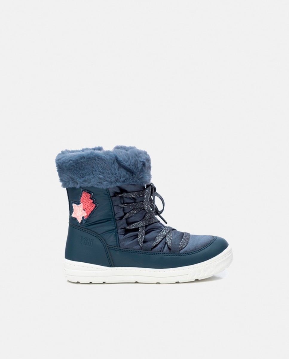 Imagen 0 de Botín niña textil navy