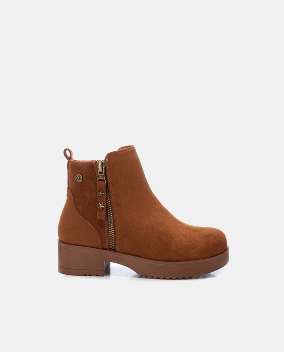 Imagen 0 de Botín niña antelina camel