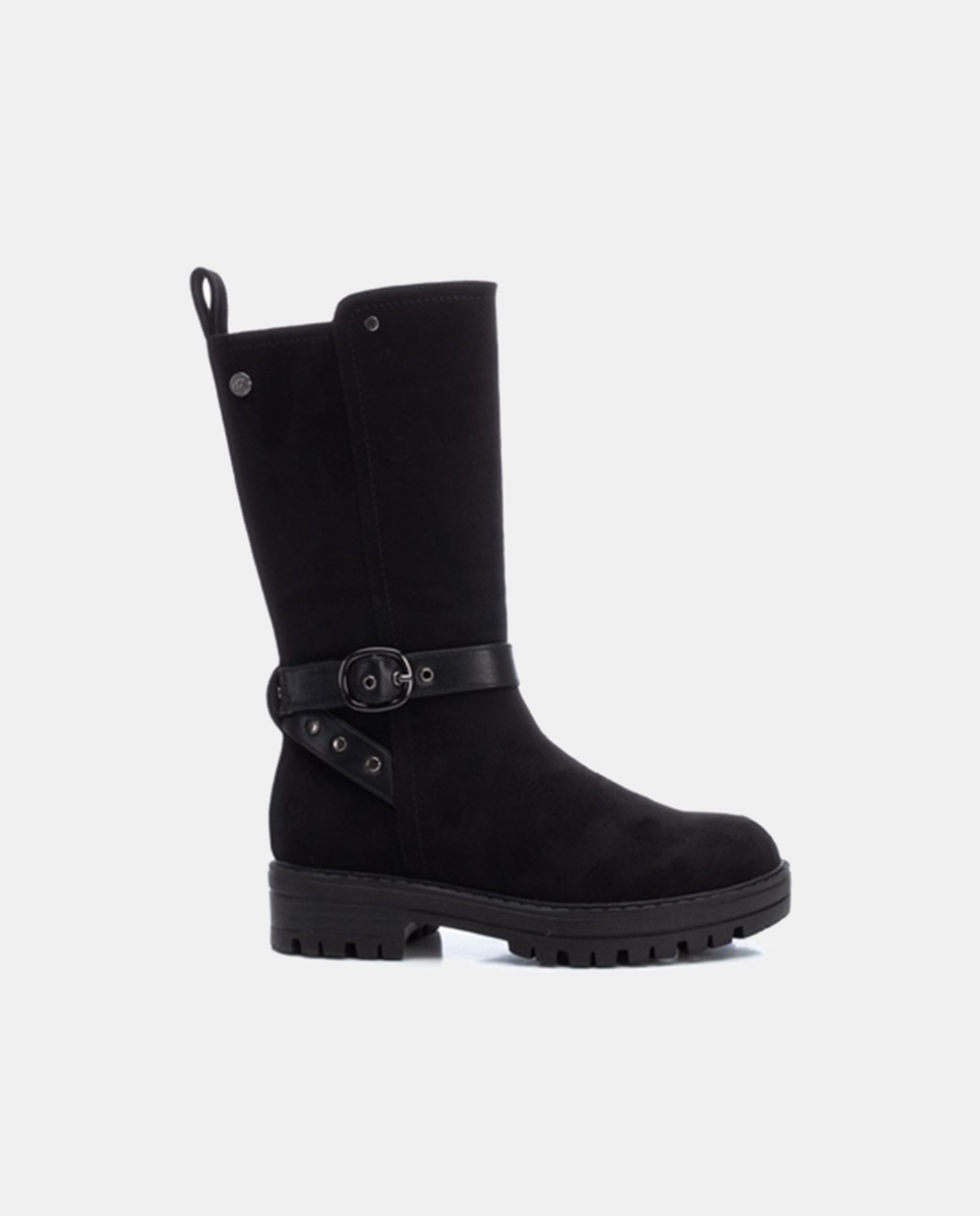 Imagen 0 de Bota niña antelina camel