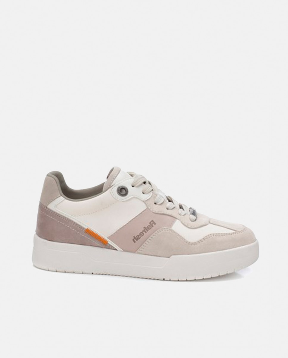 Imagen 0 de Zapatilla mujer textil beige