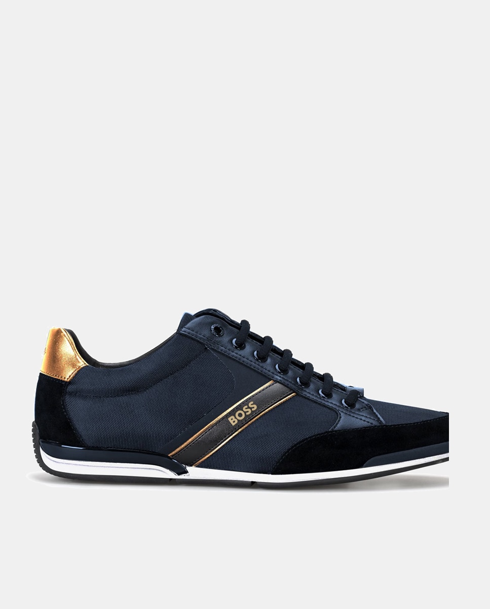 Imagen 0 de Zapatillas de hombre tipo casco bajas logo
