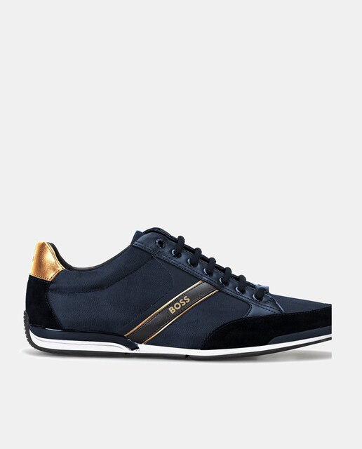 Imagen 0 de Zapatillas de hombre tipo casco bajas logo