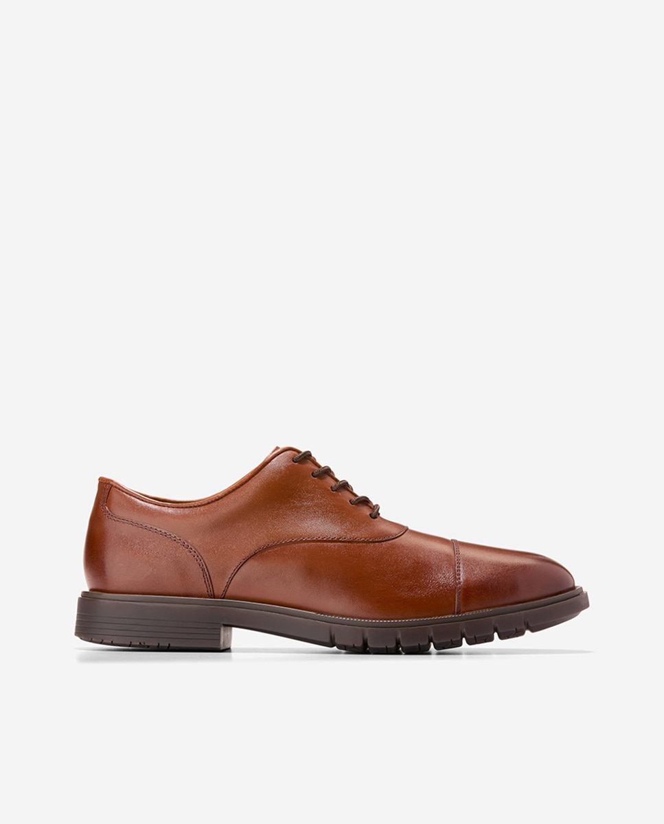 Imagen 0 de Zapatos de cordones de hombre de piel con entresuela FlowerFoam™