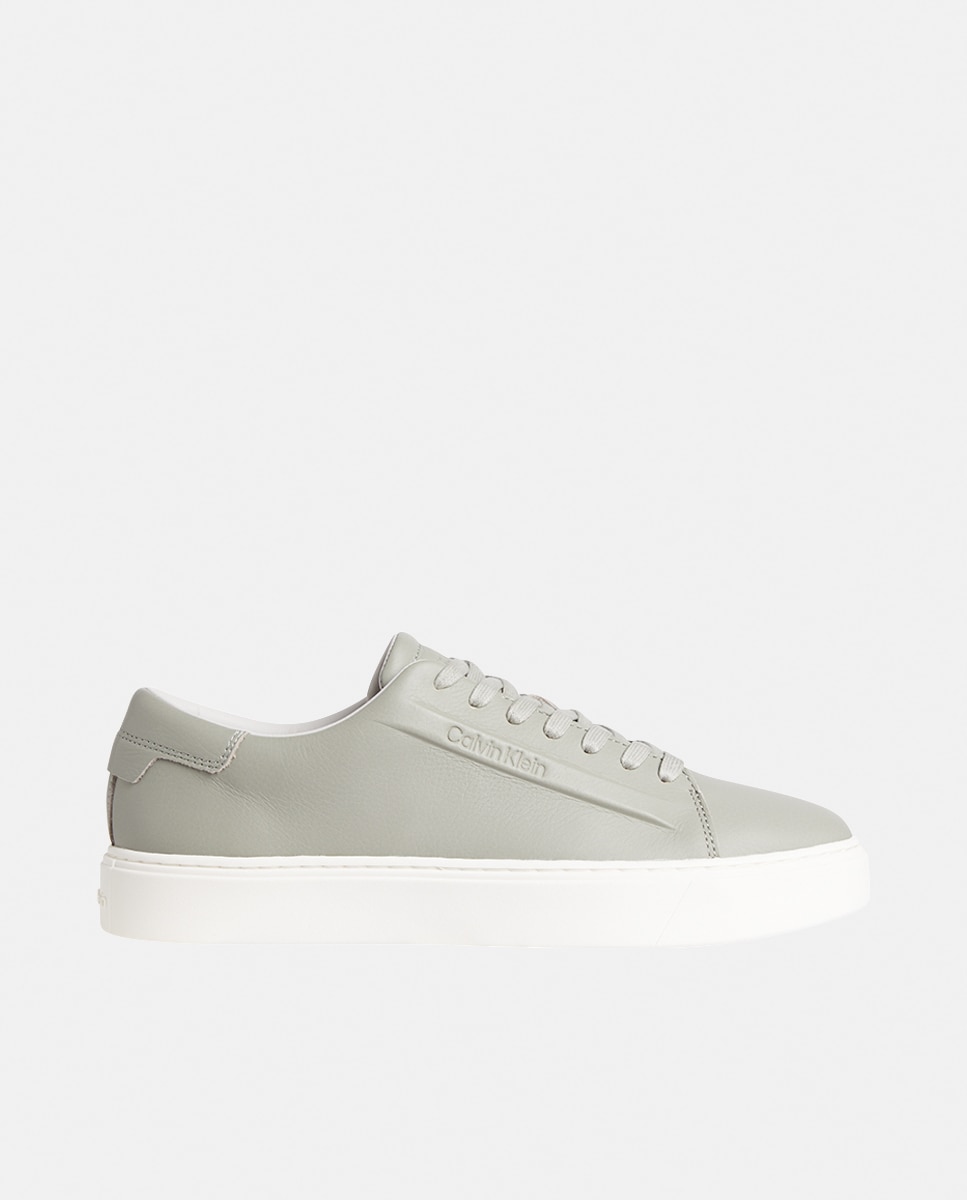 Imagen 0 de Zapatilla casco de piel Calvin Klein