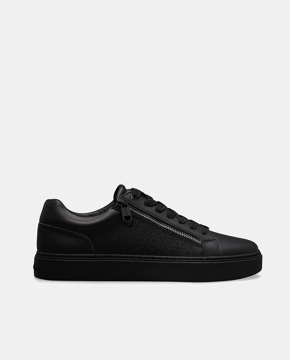 Imagen 0 de Zapatillas con logo de piel