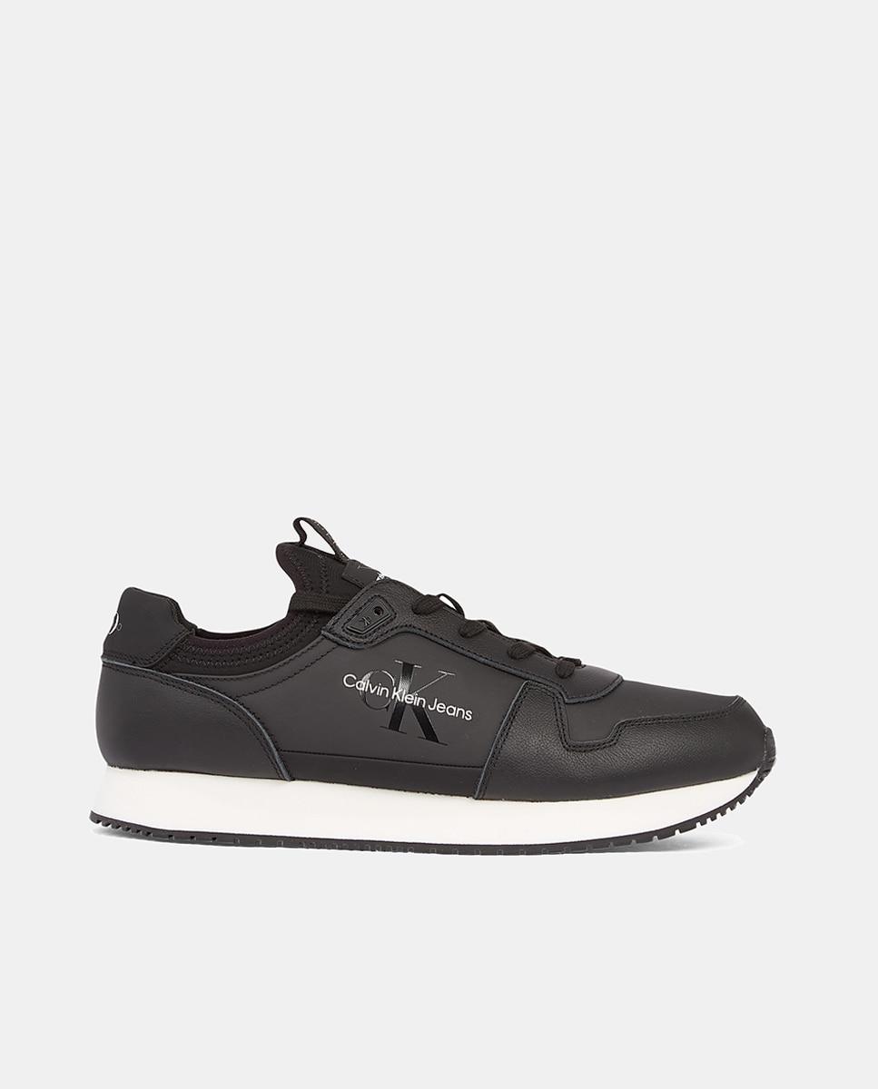 Imagen 0 de Zapatilla runner con calcetín Calvin Klein Jeans