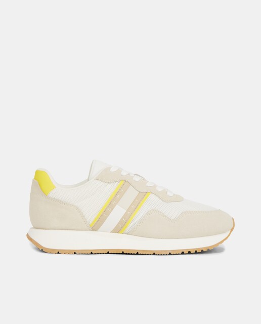 Imagen 0 de Zapatillas estilo running Tommy Jeans en mezcla de texturas