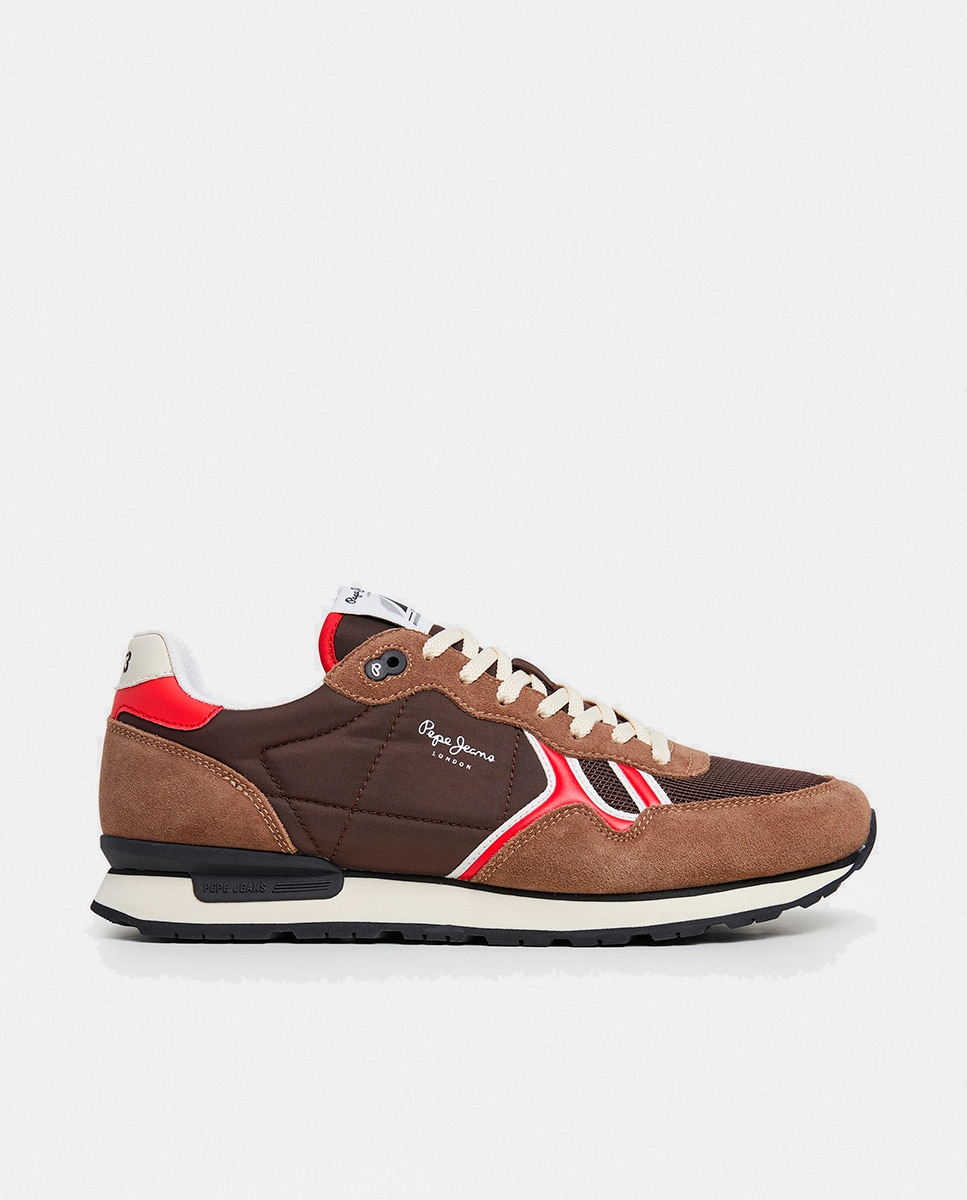 Imagen 0 de Zapatillas retro running Brit Serie de hombre con mezcla de materiales