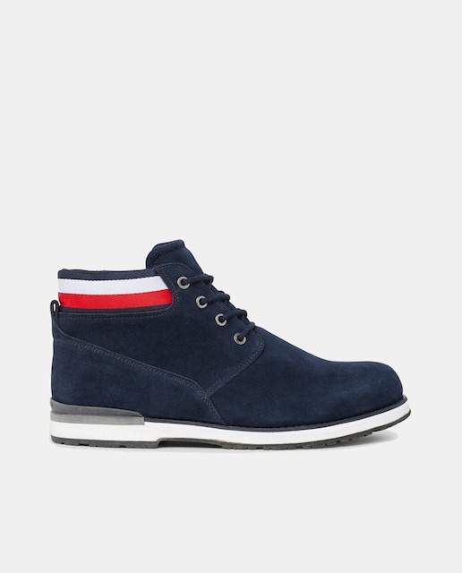 Imagen 0 de Botines de hombre en ante con cordones
