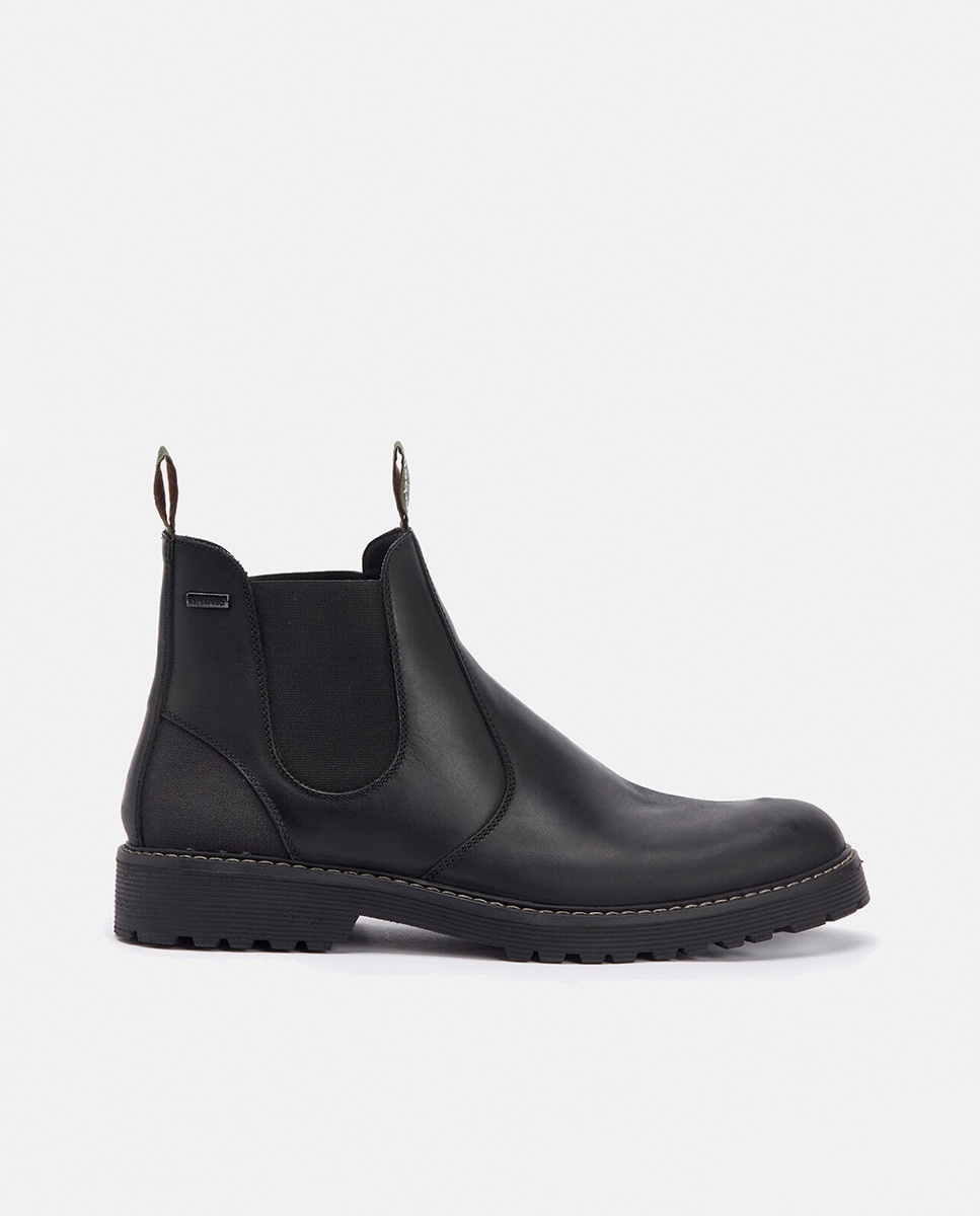 Imagen 0 de Botin de piel con elastico