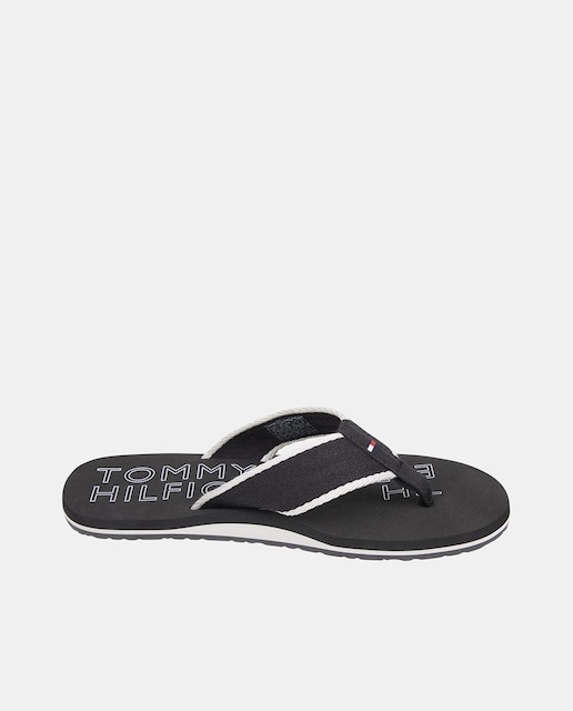 Imagen 0 de Chanclas de hombre con tira de dedo logotipada y suela EVA