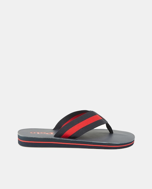 Imagen 0 de Chanclas de hombre en azul marino con logo