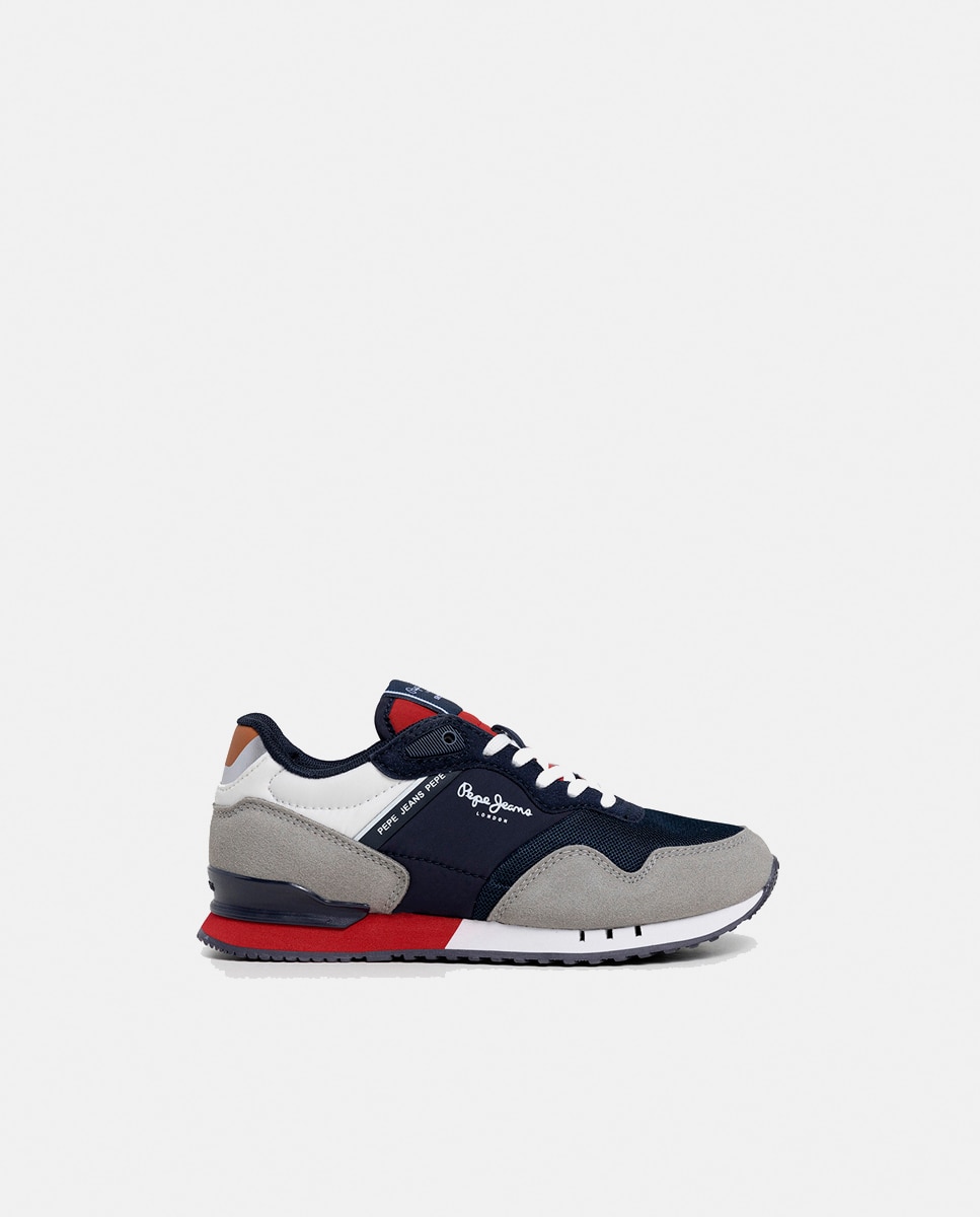 Imagen 0 de Zapatilla moderna running London de niño multicolor