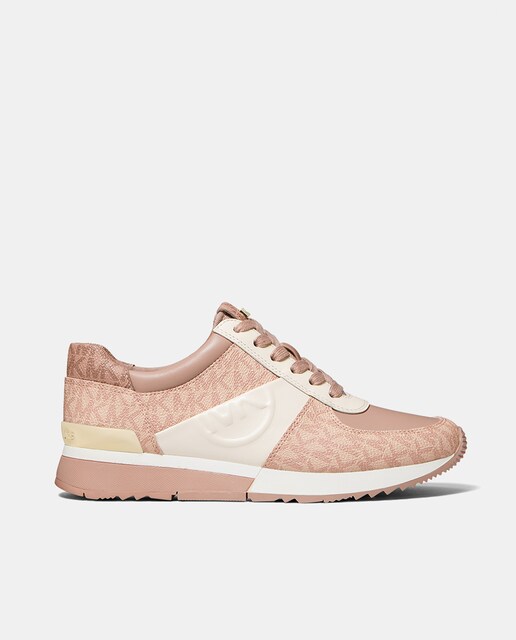 Imagen 0 de Zapatillas Allie Trainer de mujer tipo running bajas con estampado de la marca y detalles multicolor