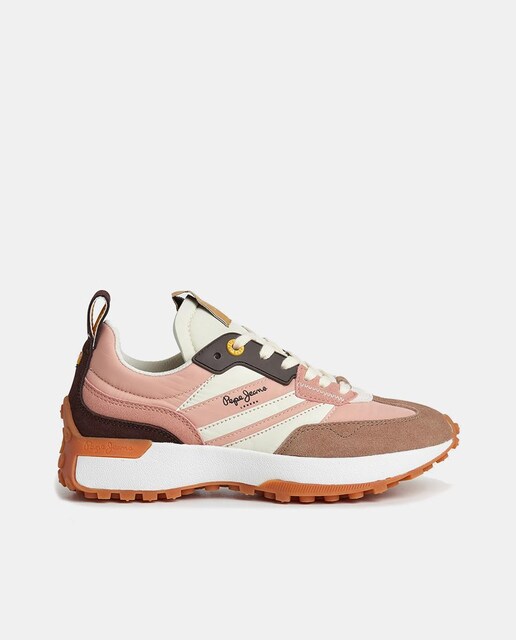 Imagen 0 de Zapatillas Lucky Grand de mujer tipo running bajas con logotipo y suela acabado dentado