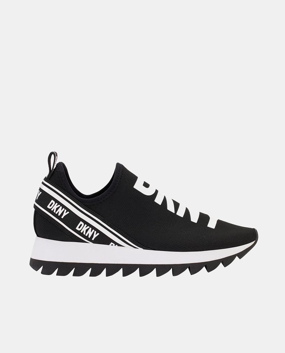 Imagen 0 de Zapatillas Abbi de mujer tipo calcetín bajas logo