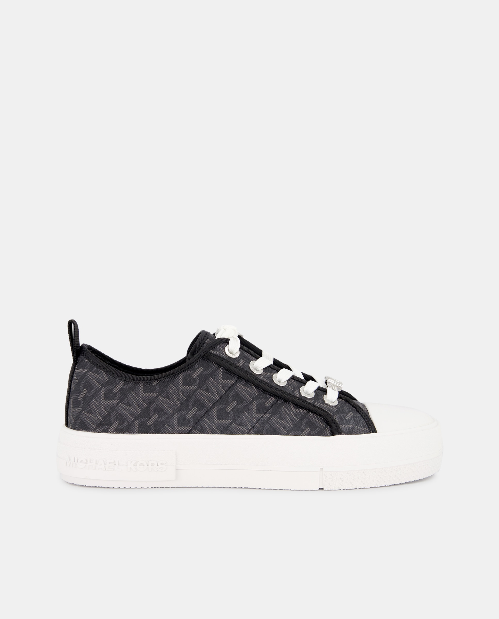 Imagen 0 de Zapatillas Evy Lace Up de mujer tipo casco bajas en lona con estampado