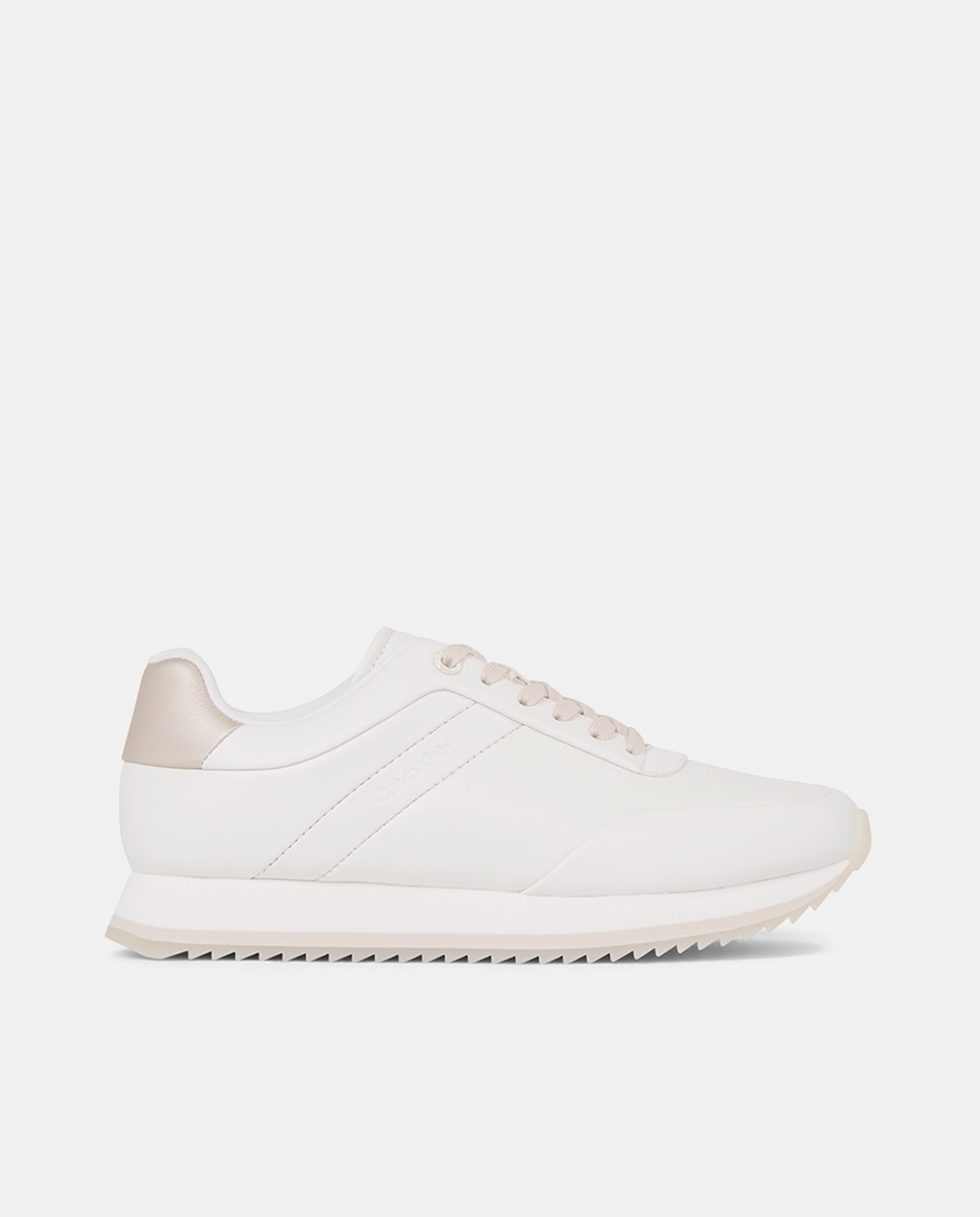 Imagen 0 de Zapatilla runner de piel Calvin Klein