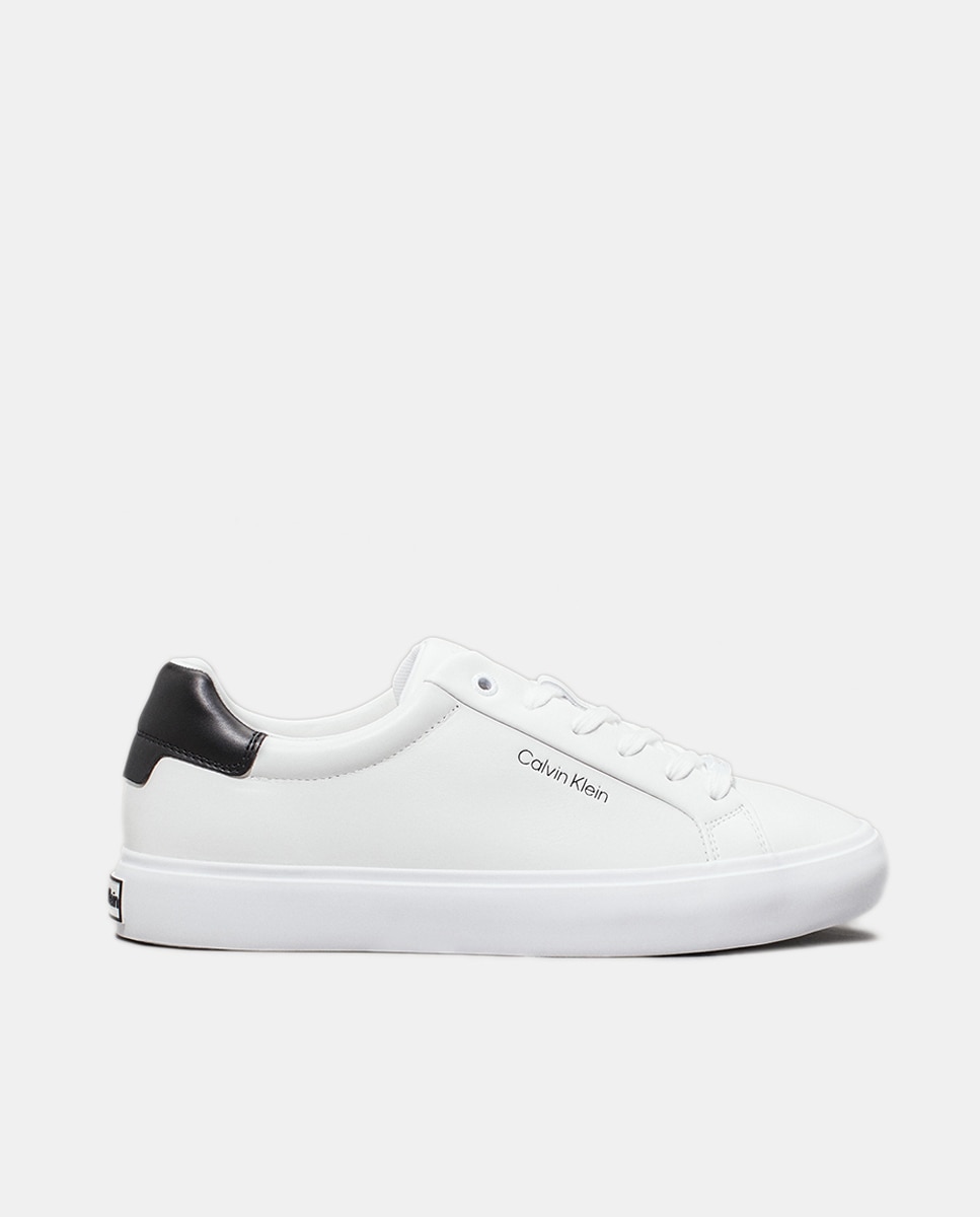 Imagen 0 de Zapatilla casco de piel Calvin Klein